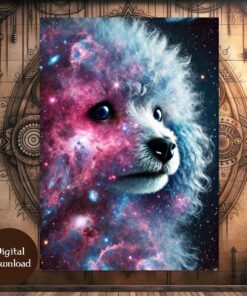 犬 パワーアニマルアート モックアップ 1