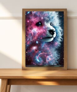犬 パワーアニマルアート モックアップ 4