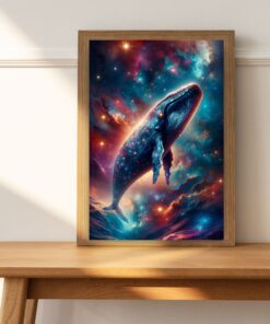 クジラ パワーアニマルアート モックアップ 4