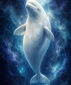ベルーガ 宇宙 パワーアニマルアート